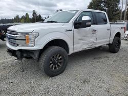 Salvage cars for sale from Copart Graham, WA: 2019 Ford F150 Supercrew