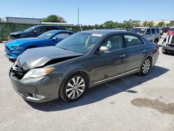 Salvage cars for sale from Copart Orlando, FL: 2011 Toyota Avalon Base