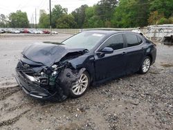 Salvage cars for sale at Savannah, GA auction: 2021 Toyota Camry LE