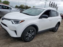 Toyota salvage cars for sale: 2018 Toyota Rav4 LE