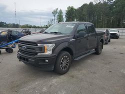 Salvage cars for sale at Dunn, NC auction: 2019 Ford F150 Supercrew