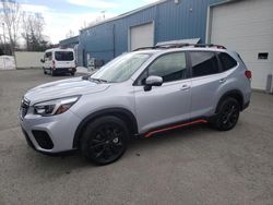 Salvage cars for sale from Copart Anchorage, AK: 2021 Subaru Forester Sport