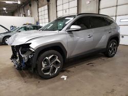 Salvage cars for sale at Blaine, MN auction: 2024 Hyundai Tucson Limited