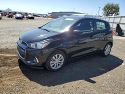 Salvage cars for sale from Copart San Diego, CA: 2017 Chevrolet Spark 1LT