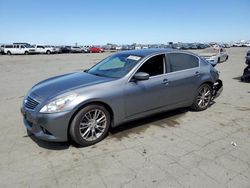 Salvage cars for sale from Copart Martinez, CA: 2012 Infiniti G37 Base
