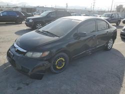 Salvage cars for sale from Copart Sun Valley, CA: 2011 Honda Civic LX
