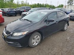 Honda salvage cars for sale: 2014 Honda Civic LX