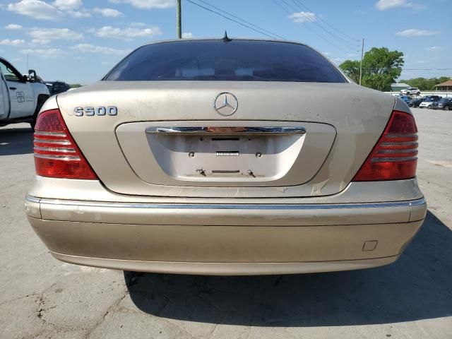 2001 Mercedes-Benz S 500