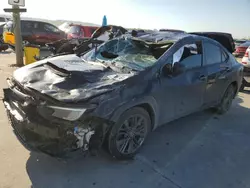 Flood-damaged cars for sale at auction: 2022 Subaru WRX