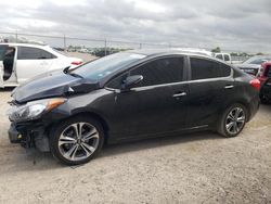 Salvage cars for sale at Houston, TX auction: 2016 KIA Forte EX