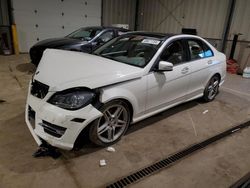 Salvage cars for sale at West Mifflin, PA auction: 2014 Mercedes-Benz C 300 4matic