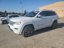 Jeep salvage cars for sale: 2017 Jeep Grand Cherokee Overland