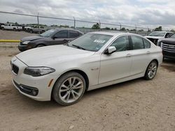 Salvage cars for sale from Copart Houston, TX: 2015 BMW 535 I