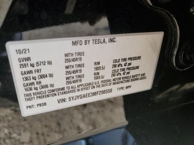 2021 Tesla Model Y