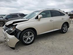 Salvage cars for sale at Grand Prairie, TX auction: 2015 Lexus RX 350