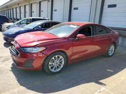 Salvage cars for sale at Louisville, KY auction: 2019 Ford Fusion SE