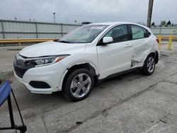 Salvage cars for sale at Dyer, IN auction: 2021 Honda HR-V LX