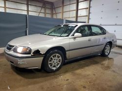 Chevrolet salvage cars for sale: 2001 Chevrolet Impala