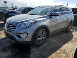 Salvage cars for sale at Chicago Heights, IL auction: 2016 Hyundai Santa FE SE