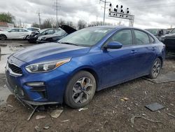 Salvage cars for sale at Columbus, OH auction: 2019 KIA Forte FE