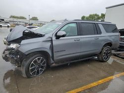 Salvage cars for sale at Sacramento, CA auction: 2022 Chevrolet Suburban K1500 RST