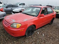 Salvage cars for sale from Copart Tucson, AZ: 2005 Hyundai Accent GL
