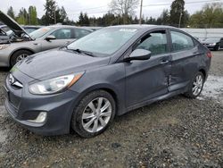 Salvage cars for sale from Copart Graham, WA: 2012 Hyundai Accent GLS