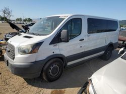 Salvage cars for sale from Copart San Martin, CA: 2017 Ford Transit T-150