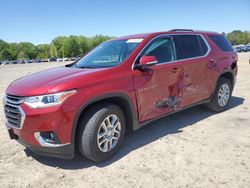 Chevrolet salvage cars for sale: 2018 Chevrolet Traverse LT