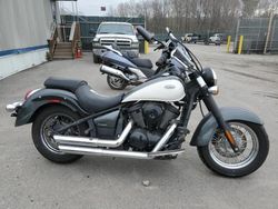 Salvage motorcycles for sale at Duryea, PA auction: 2012 Kawasaki VN900 B