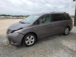 Toyota Sienna LE salvage cars for sale: 2015 Toyota Sienna LE