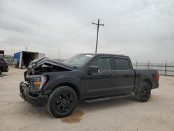 Salvage cars for sale from Copart Andrews, TX: 2022 Ford F150 Supercrew