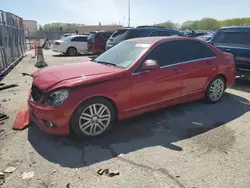 Salvage cars for sale at Bridgeton, MO auction: 2009 Mercedes-Benz C300