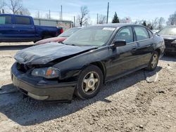 Salvage cars for sale from Copart Lansing, MI: 2002 Chevrolet Impala LS