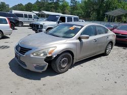 Salvage cars for sale at Savannah, GA auction: 2013 Nissan Altima 2.5