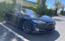 Salvage cars for sale at Sacramento, CA auction: 2014 Tesla Model S