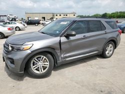 Salvage cars for sale at Wilmer, TX auction: 2021 Ford Explorer XLT