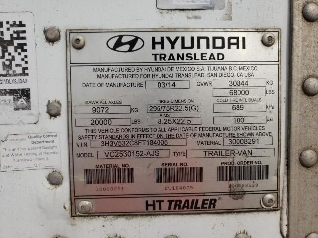 2015 Hyundai Dryvan