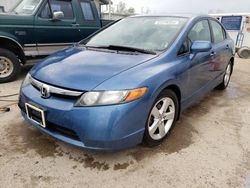 Salvage cars for sale at Pekin, IL auction: 2007 Honda Civic EX