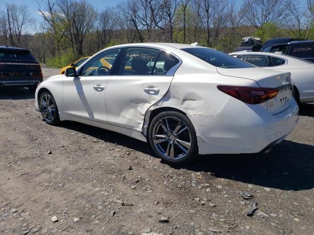 2021 Infiniti Q50 Sensory