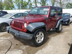 Salvage cars for sale at Bridgeton, MO auction: 2013 Jeep Wrangler Sport