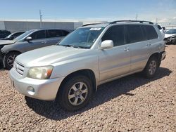 Salvage cars for sale from Copart Phoenix, AZ: 2004 Toyota Highlander