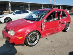 Vehiculos salvage en venta de Copart Fresno, CA: 2004 Volkswagen GTI VR6