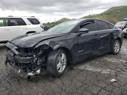 Salvage cars for sale at Colton, CA auction: 2018 Ford Fusion SE Hybrid