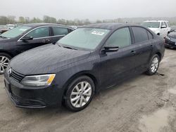 Salvage cars for sale at Cahokia Heights, IL auction: 2012 Volkswagen Jetta SE