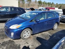 Salvage cars for sale at Exeter, RI auction: 2010 Toyota Prius