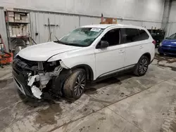 Salvage cars for sale from Copart Milwaukee, WI: 2019 Mitsubishi Outlander ES