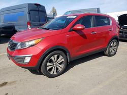 Salvage cars for sale from Copart Hayward, CA: 2012 KIA Sportage EX