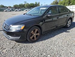 Salvage cars for sale at Riverview, FL auction: 2013 Volkswagen Passat SE