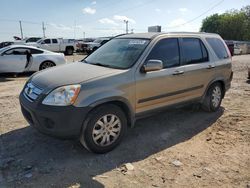 Salvage cars for sale at Oklahoma City, OK auction: 2006 Honda CR-V EX